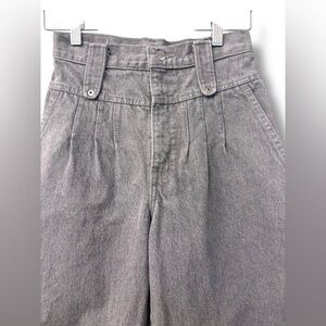 Chic High Rise Gray Women's Jeans